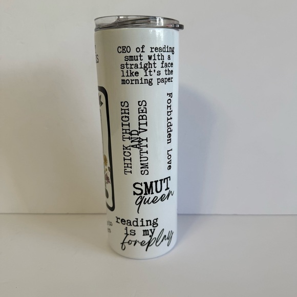 Smut Reader 20oz Skinny Tumbler - Picture 3 of 4